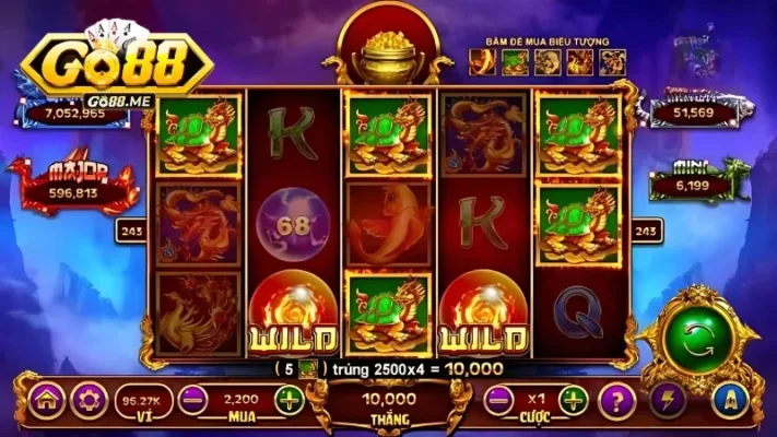 Nổ Hũ Tứ Linh Go88 - Hướng Dẫn Luật Chơi Chi Tiết Cho Newbie 4 Người chơi được trải nghiệm sự thay đổi thú vị khi tham gia chế độ 8 vòng quay