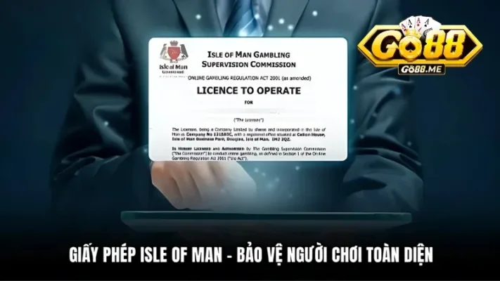 Giới Thiệu Thương Hiệu Go88 - Cổng Game Đổi Thưởng Uy Tín 2 Cổng game được cấp giấy phép Isle of Man Gambling Supervision Commission