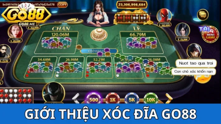 Xóc Đĩa Go88 - Vận may liền tay cho bạn! 2 Xóc Đĩa Go88 dễ chơi