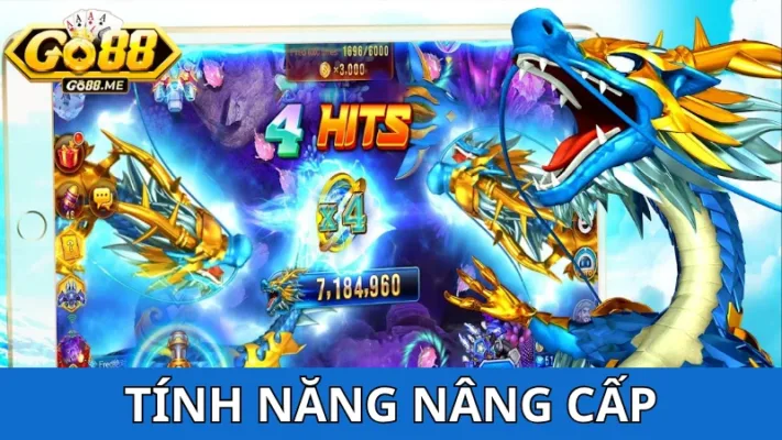 Bắn cá Phi Long Tàn bảo Go88 - Săn cá siêu cấp 2025 3 Những tính năng nâng cấp của Phi Long Tàn Bảo Go88