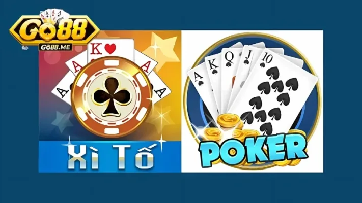 Xì Tố Go88 - Chi Tiết Cách Chơi Từ Cơ Bản Đến Nâng Cao 4 Giữa game bài Xì Tố và Poker có cả điểm giống cũng như khác nhau