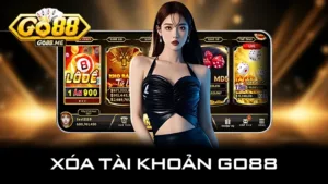 xóa tài khoản Go88